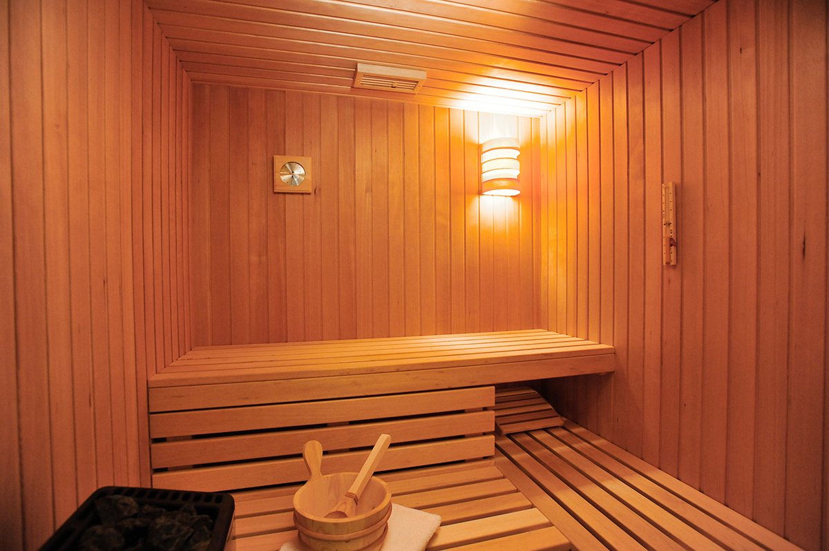 Ferienhaus Sylt Sauna